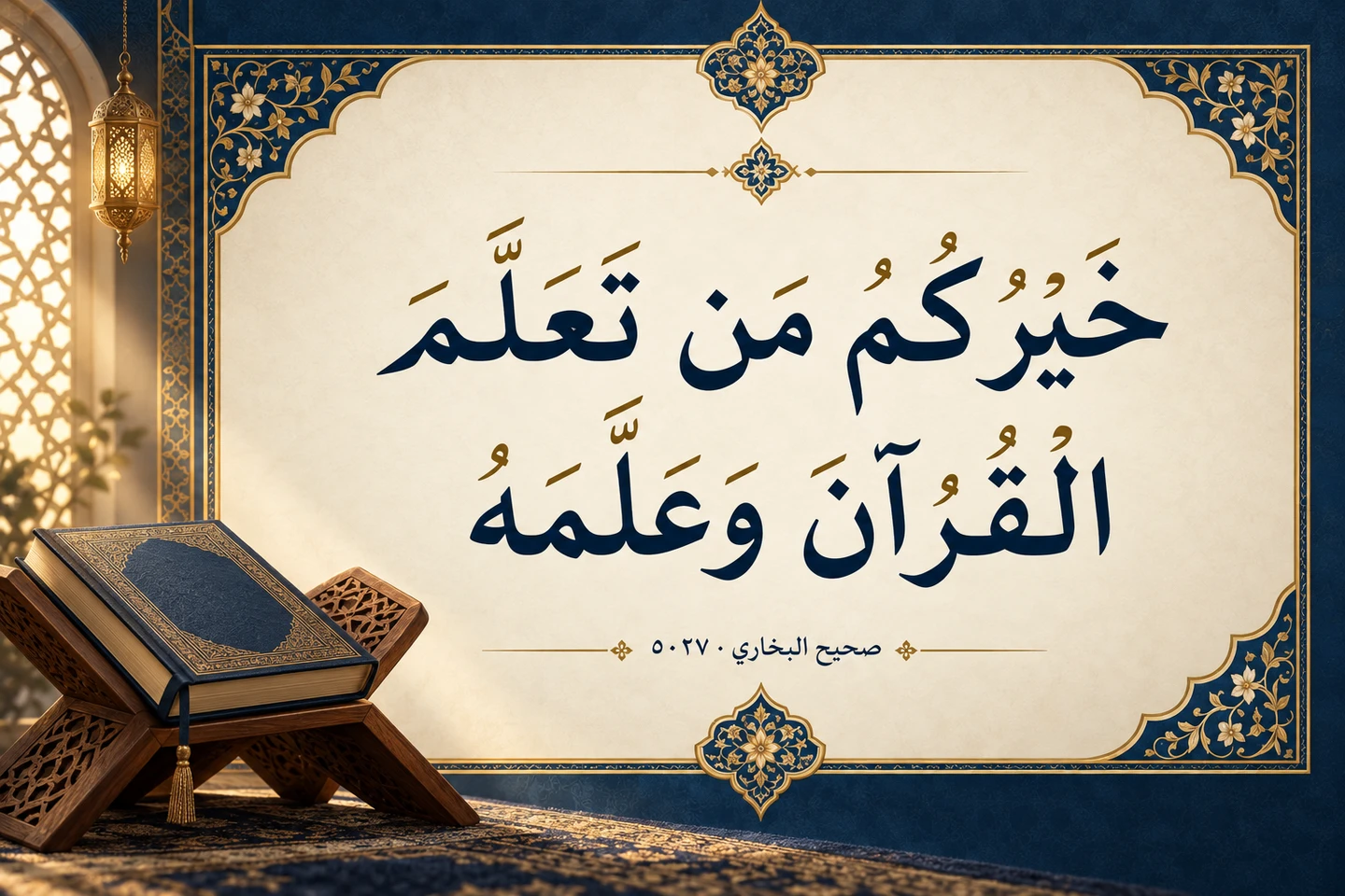 Sahih al-Bukhari · 5027